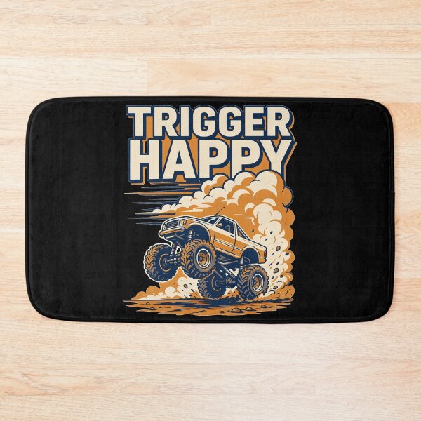Item preview, Trigger Happy RC Monster Truck | Remote Control Off-Road Hobby designed and sold by No Excuses Supply.