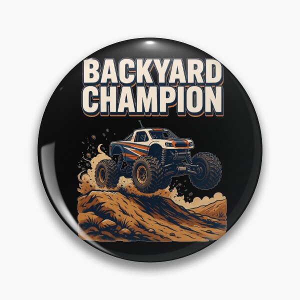 Item preview, Backyard Champion RC Monster Truck | Remote Control Off-Road Racing designed and sold by No Excuses Supply.