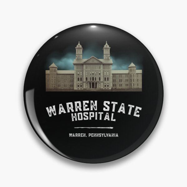 Item preview, Warren State Hospital (Warren, Pennsylvania) Hero Graphic designed and sold by GhostlyWorld.