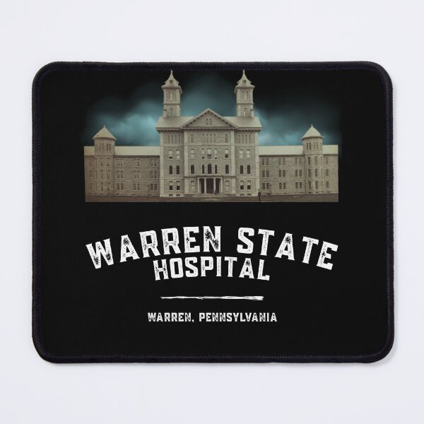 Item preview, Warren State Hospital (Warren, Pennsylvania) Hero Graphic designed and sold by GhostlyWorld.