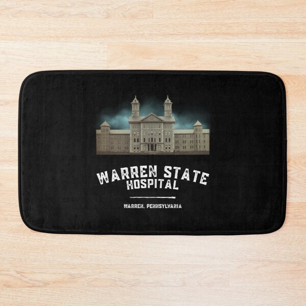 Item preview, Warren State Hospital (Warren, Pennsylvania) Hero Graphic designed and sold by GhostlyWorld.