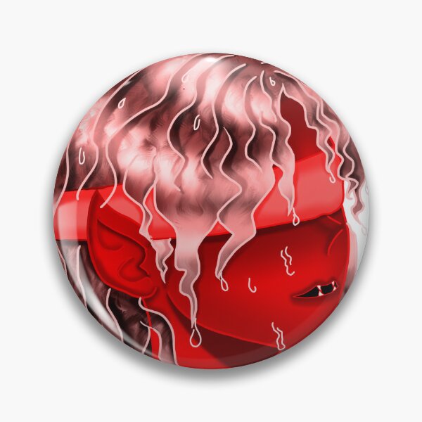 Item preview, Red crimson vampire anime girl art  designed and sold by kerissfantasyart .