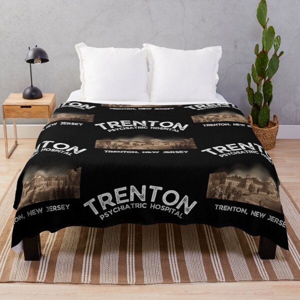 Item preview, Trenton Psychiatric Hospital (Trenton and Ewing Township, New Jersey) Hero Graphic designed and sold by GhostlyWorld.