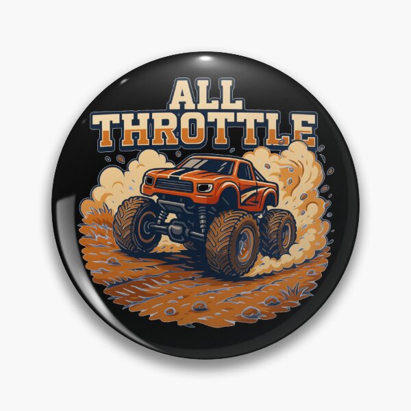 Item preview, All Throttle RC Monster Truck | Remote Control Off-Road Racing designed and sold by No Excuses Supply.