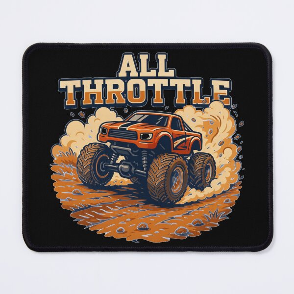 Item preview, All Throttle RC Monster Truck | Remote Control Off-Road Racing designed and sold by No Excuses Supply.