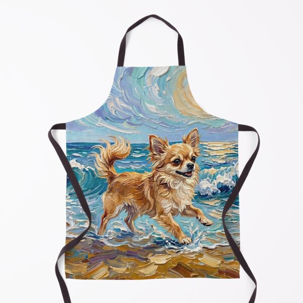 Item preview, Beach Days - Tan Chihuahua designed and sold by AjaTrier.