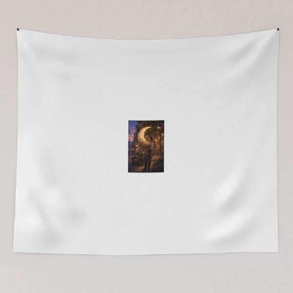 Item preview, The Florist Who Grew the Moon Romantic Fantasy Art designed and sold by TaiwoDesigns.