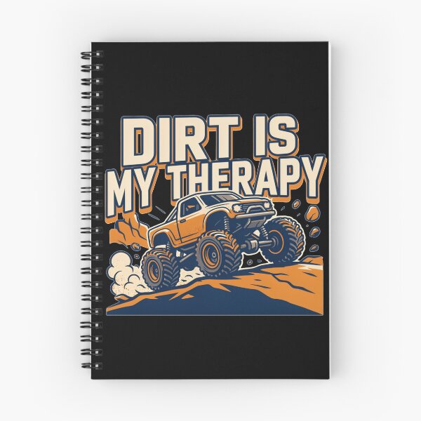 Item preview, Dirt Is My Therapy RC Monster Truck | Remote Control Off-Road Hobby designed and sold by No Excuses Supply.