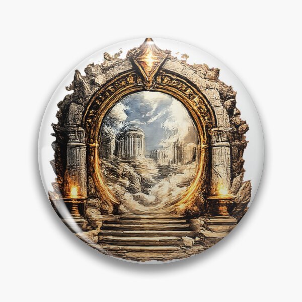 Item preview, Portal of Olympus | Premium Fantasy Emblem designed and sold by Lucorr.