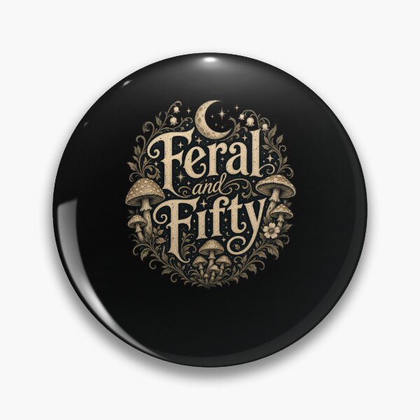 Item preview, Feral and Fifty Wild Mushroom Moon 50th designed and sold by snowry.