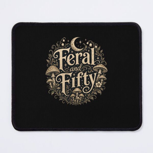 Item preview, Feral and Fifty Wild Mushroom Moon 50th designed and sold by snowry.