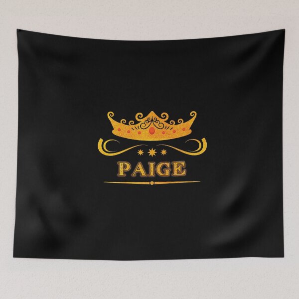 Item preview, Paige Personalized Name With Crown - Cool & Custom Gift for Girls, Teens designed and sold by Oussinc.