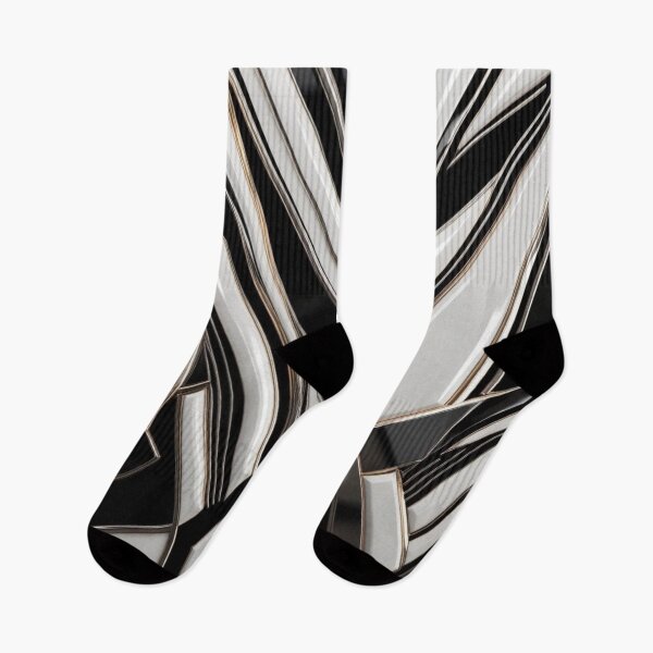 Item preview, Gleaming Vortex in Black and Ivory designed and sold by Harmonic_Layers.