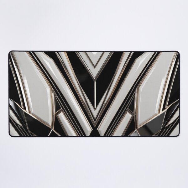 Item preview, Gleaming Vortex in Black and Ivory designed and sold by Harmonic_Layers.