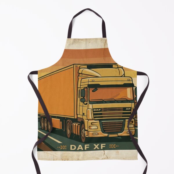 Artikelvorschau, DAF XF Poster im Vintage-Stil entworfen und verkauft von Dimensionality.