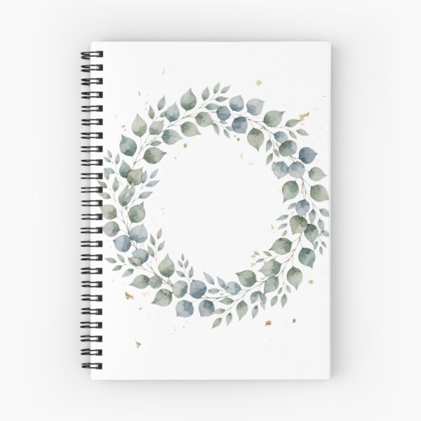 Item preview, Eucalyptus Wreath Canvas Wall Art | Sage Green Gold | Minimal Organic Decor designed and sold by Donartpictures.