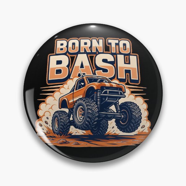 Item preview, Born to Bash RC Monster Truck | Remote Control Off-Road Hobby designed and sold by No Excuses Supply.