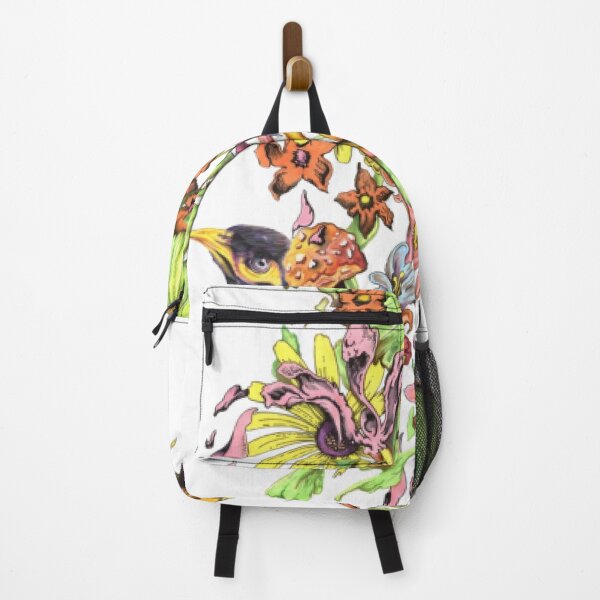 Item preview, Neo-Psychedelic Luna Moth and Crow Art designed and sold by KaleidoscopeQ.