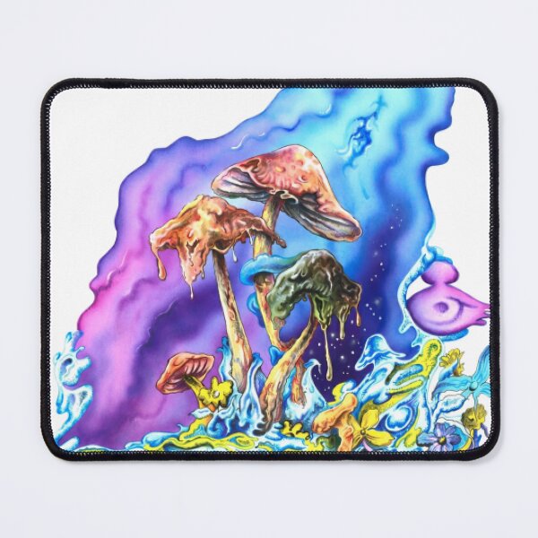 Item preview, Cosmic Melting Mushroom Fungi designed and sold by KaleidoscopeQ.