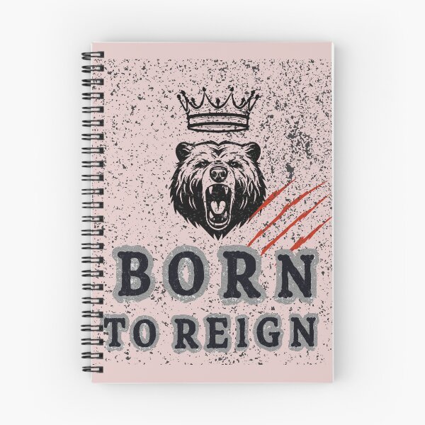 Item preview, Born To Reign - Grungy Bear King with Crown Streetwear Art designed and sold by AhmadAnnaPrints.
