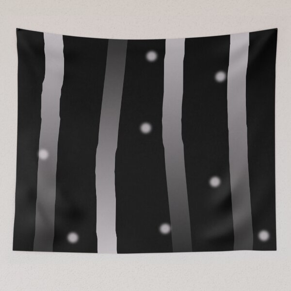 Item preview, Black and Gray Vertical Stripe Organic Pattern | Dark Minimal Alt Aesthetic | Dark Feminine Y2K Aesthetic designed and sold by dfly-creations.