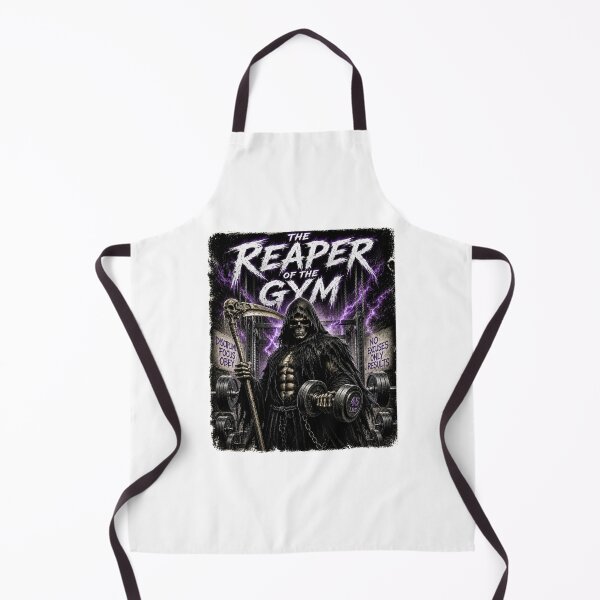Item preview, The Reaper Of The Gym Grim Reaper Funny Horror Fitness Gift T-Shirt designed and sold by Digistore1221.