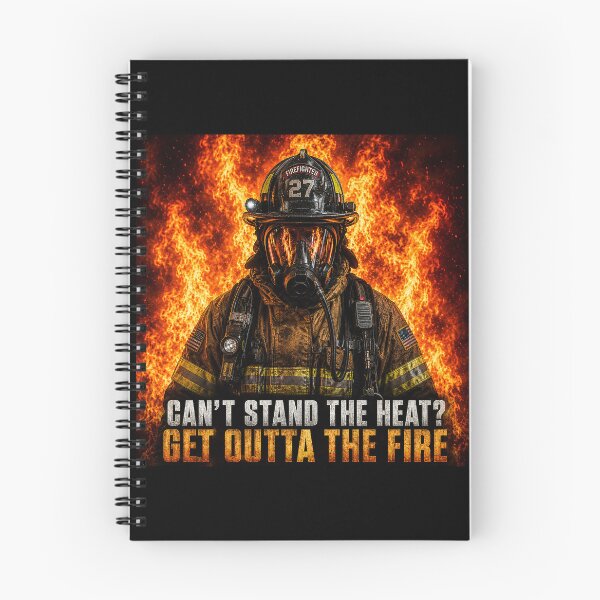 Item preview, Firefighter Humor - Can't Stand the Heat? Get Outta the Fire designed and sold by nikkolaus.