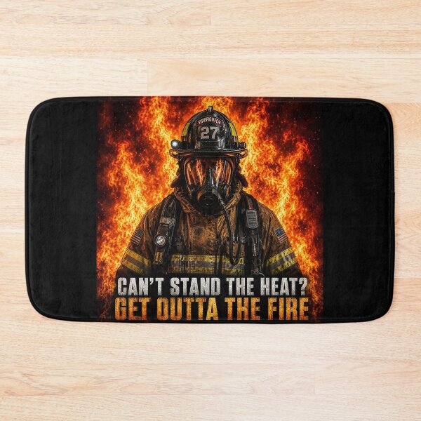 Item preview, Firefighter Humor - Can't Stand the Heat? Get Outta the Fire designed and sold by nikkolaus.