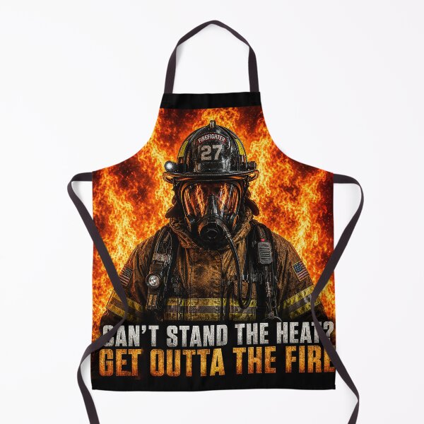 Item preview, Firefighter Humor - Can't Stand the Heat? Get Outta the Fire designed and sold by nikkolaus.