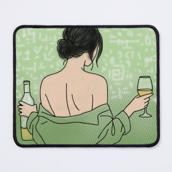 Item preview, Evening Relaxation Wine Silhouette designed and sold by KaleidoscopeQ.