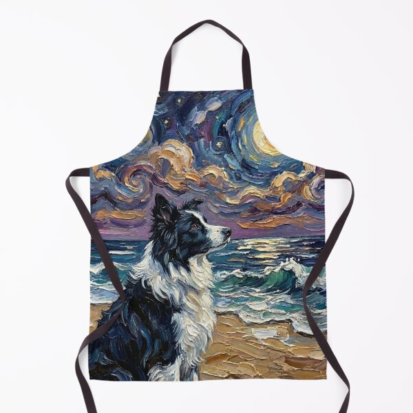 Item preview, Beach Night – Border Collie designed and sold by AjaTrier.