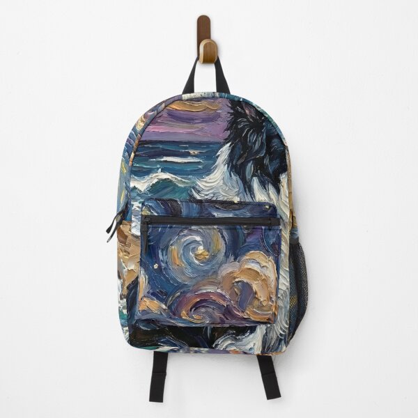 Item preview, Beach Night – Border Collie designed and sold by AjaTrier.