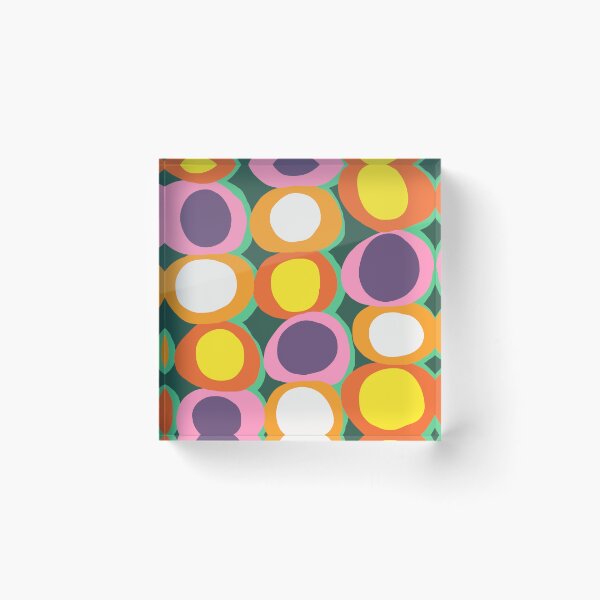 Item preview, Fun 70s Retro Pop Circles  designed and sold by Deutschic.
