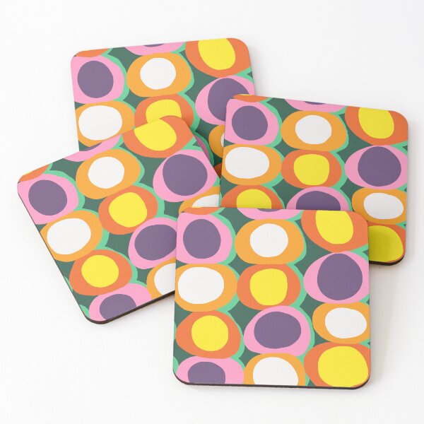 Item preview, Fun 70s Retro Pop Circles  designed and sold by Deutschic.