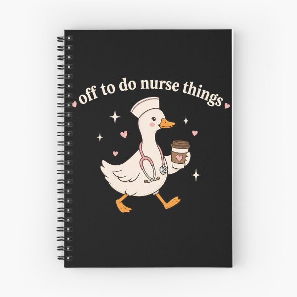 Item preview, Off To Do Nurse Things Funny Nurse Goose Stethoscope Coffee RN Healthcare designed and sold by VGAfanatic.