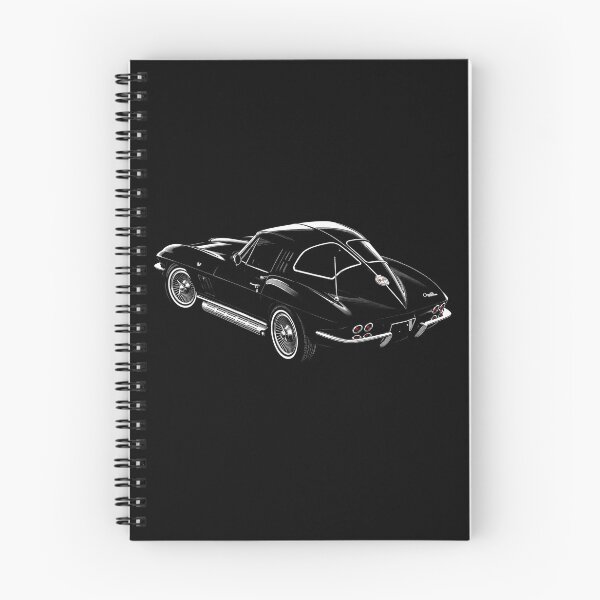 Item preview, 1963 Chevrolet Corvette Sting Ray Split Window – Black C2 Coupe Art designed and sold by Stinky Lincy's Apparel Company.