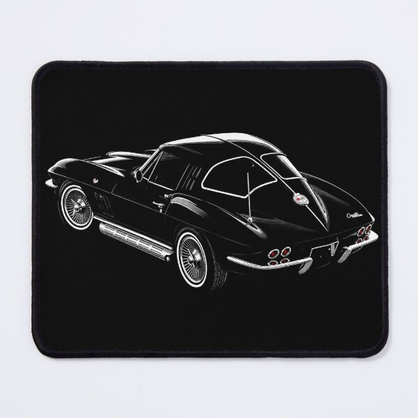Item preview, 1963 Chevrolet Corvette Sting Ray Split Window – Black C2 Coupe Art designed and sold by Stinky Lincy's Apparel Company.