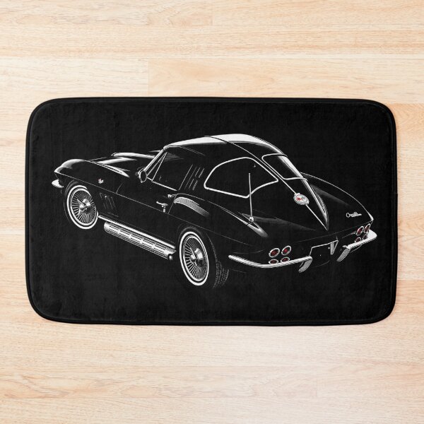Item preview, 1963 Chevrolet Corvette Sting Ray Split Window – Black C2 Coupe Art designed and sold by Stinky Lincy's Apparel Company.
