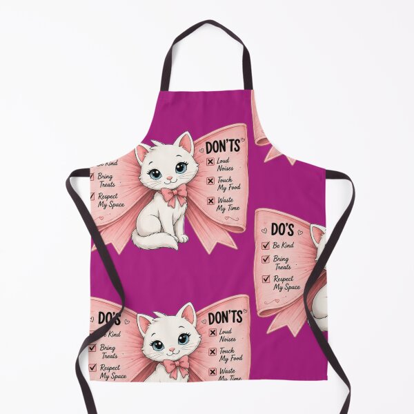 Item preview, The "Do's & Don'ts" (Cat Bow) | Cute Cat Do's & Don'ts Shirt | Funny Cat Lover T-Shirt | Pink Bow Kitty Graphic Tee | Kawaii Cat Gift | Cute Animal Apparel designed and sold by ekemarket.