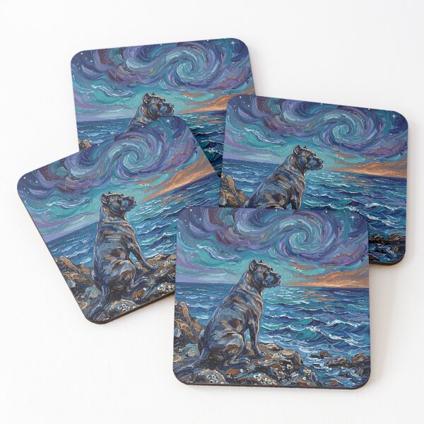 Item preview, Beach Night – Cane Corso designed and sold by AjaTrier.