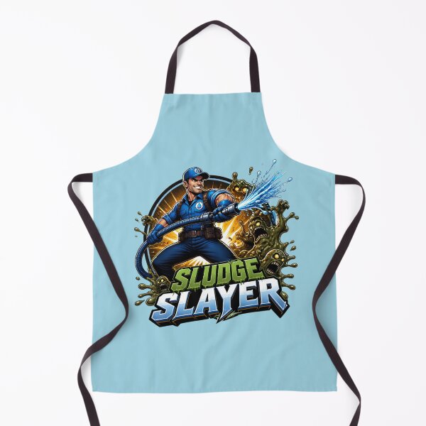 Item preview, Sludge Slayer , Septic Warrior designed and sold by StakkaFu.