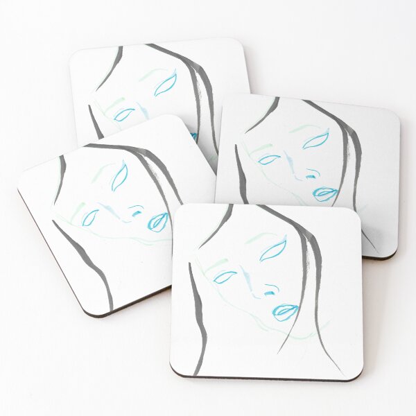 Item preview, Abstract Portrait Print designed and sold by essentialink.