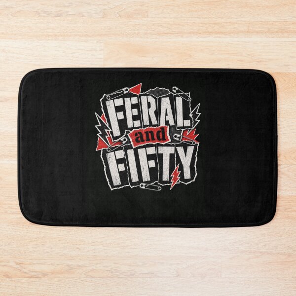 Item preview, Feral and Fifty Punk Rock Distressed Style designed and sold by snowry.