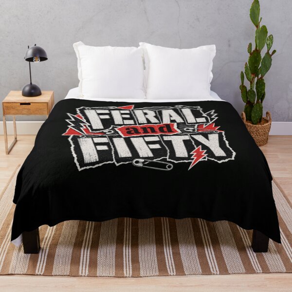 Item preview, Feral and Fifty Punk Rock Distressed Style designed and sold by snowry.