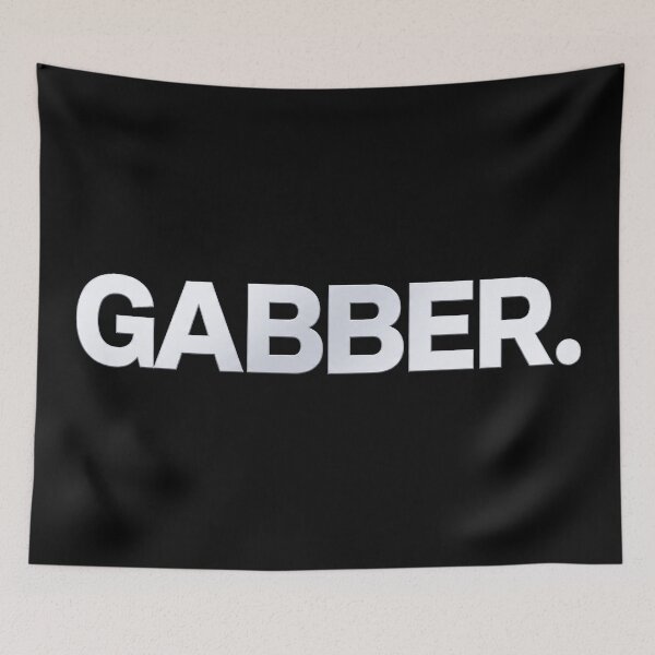 Item preview, GABBER Hakken Hardcore Techno Uptempo Rave designed and sold by SPAZE-Typo.