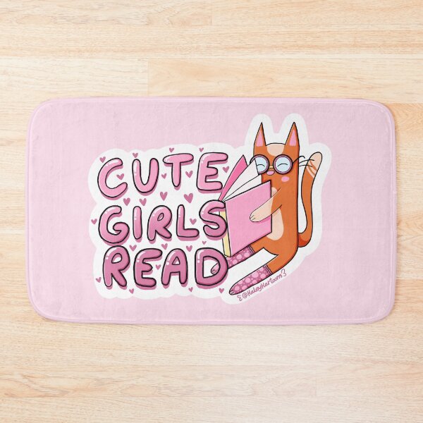 Item preview, Cute Girls Read designed and sold by KaleyKartoons.