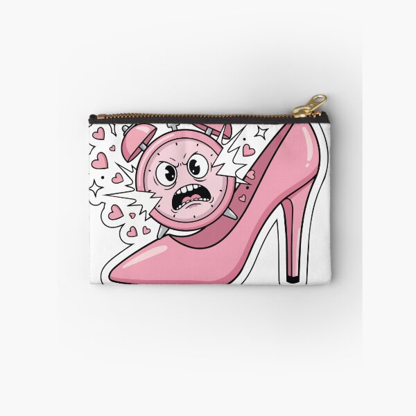 Item preview, "Five More Minutes" Funny Morning Struggle Graphic - Smashing Alarm Clock Art - Pink Aesthetic Y2K Humor designed and sold by BestChoiceService.