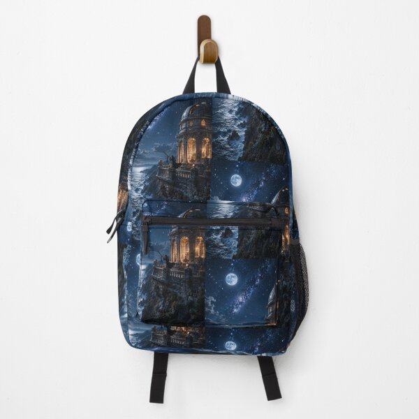 Item preview, The Observatory on the Cliff Celestial Storytelling Art designed and sold by TaiwoDesigns.