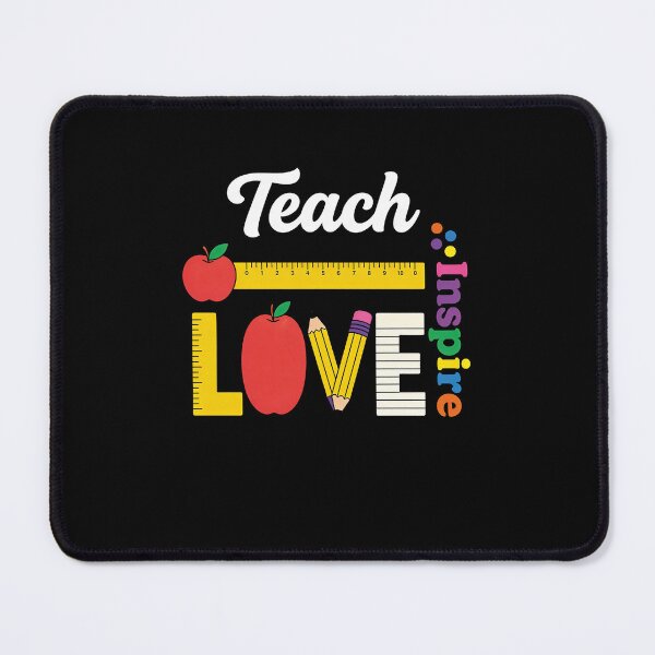 Item preview, Cute Teach Love and Inspire Teacher designed and sold by viectory.