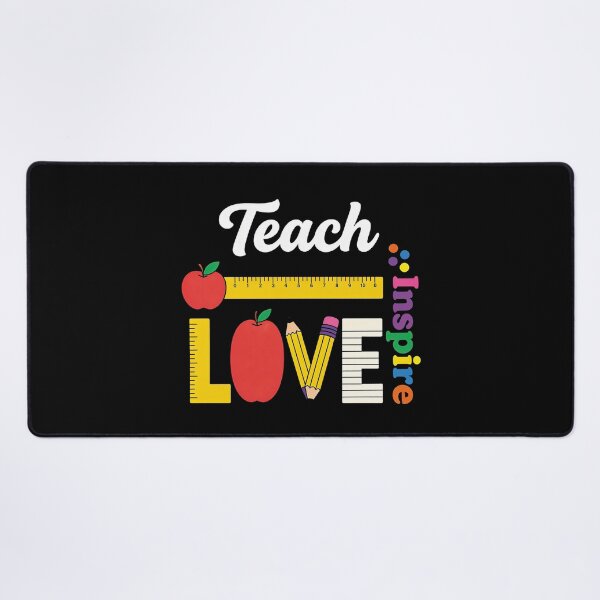 Item preview, Cute Teach Love and Inspire Teacher designed and sold by viectory.